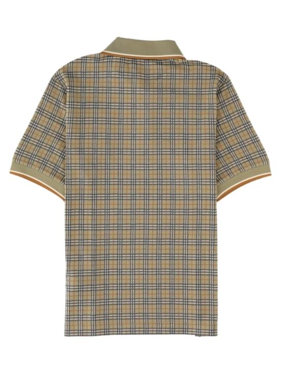  버버리 폴로 티셔츠 8119563 C4053 Neutrals - BURBERRY