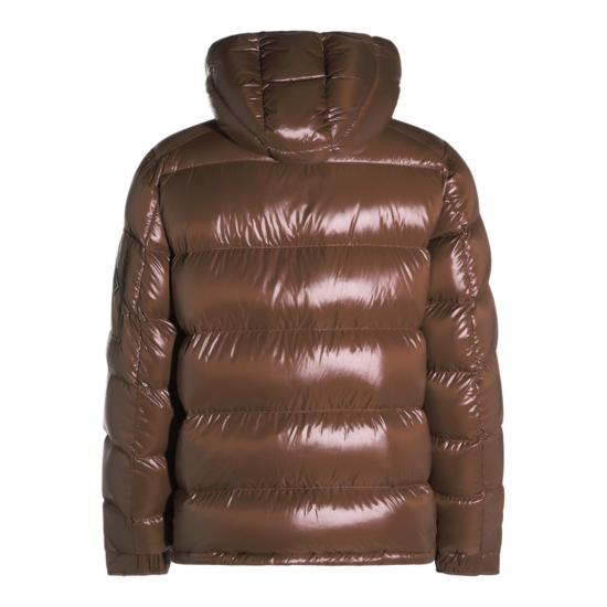 26FW 에르노 마야 후드 쇼트 다운 재킷 PI001416U129738940 Brown - HERNO