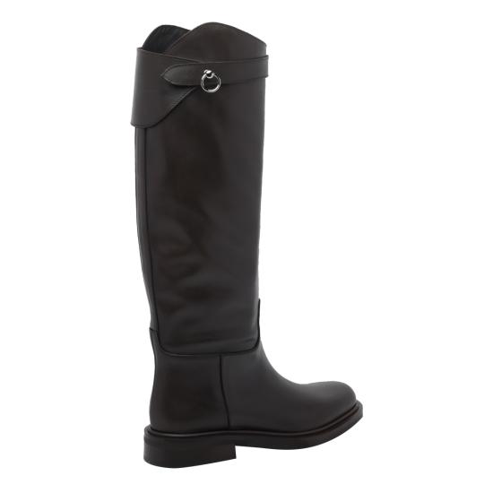 26FW 포에베 부츠 EAP1 TESTA DI MORO BROWN - POEVE