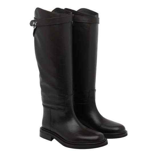 26FW 포에베 부츠 EAP1 TESTA DI MORO BROWN - POEVE