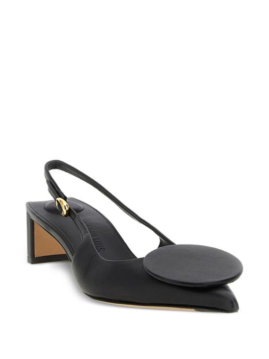 26FW 자크뮈스 힐/펌프스 FOW00076 AC27L26 990 Black - JACQUEMUS