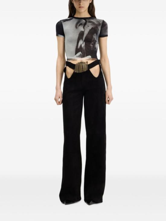 26FW 장 폴 고티에 탑 TO559 M031P 000201 Black - JEAN PAUL GAULTIER