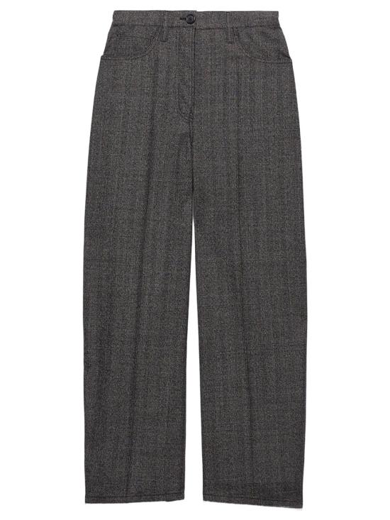 26FW 프라다 스트레이트 팬츠 P265JSOOO 6009 F0002 NERO