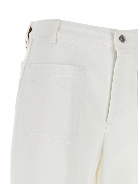  빅토리아 베컴 데님 팬츠 LD1226DJE007252LRWASHEDWHITE - VICTORIA BECKHAM