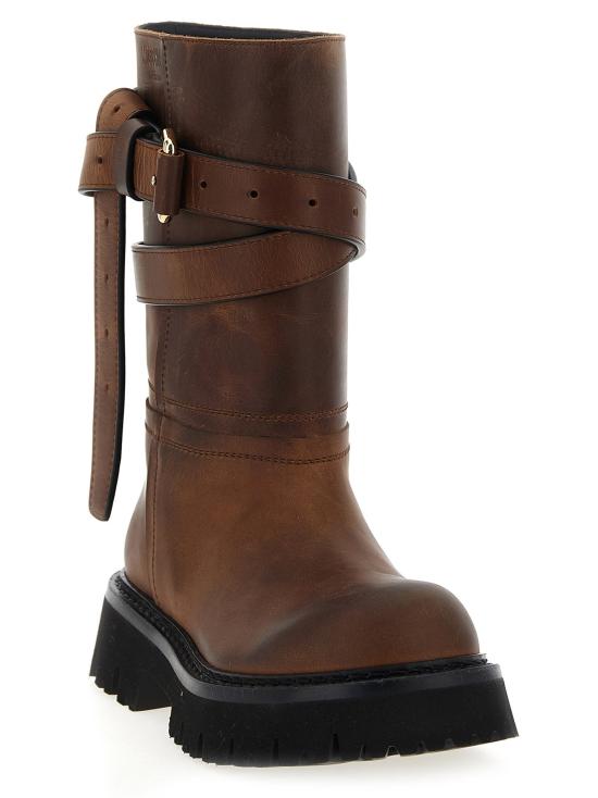  모스키노 부츠 LDMA26054G1NMG0208 BROWN - MOSCHINO