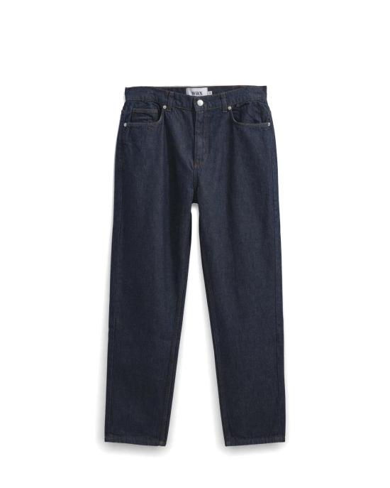  왁스 런던 데님 팬츠 WI00 DEN SLM ALL RIN RINSE WASH 36 BLUE