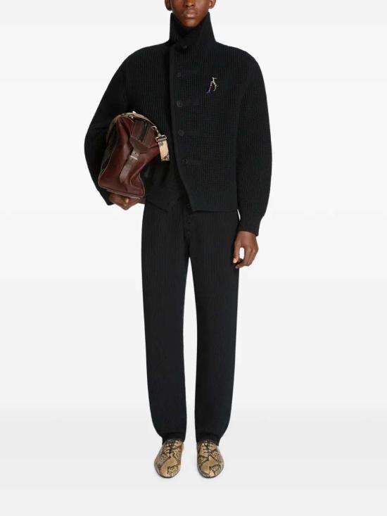 26FW 드리스 반 노튼 스웨터 2620212214707 BLACK 900 - DRIES VAN NOTEN