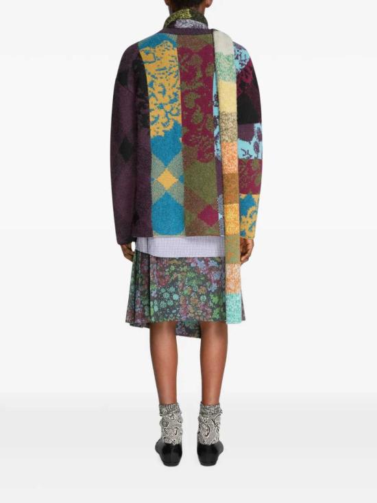 26FW 드리스 반 노튼 스웨터 2620212334740 PURPLE 401 - DRIES VAN NOTEN