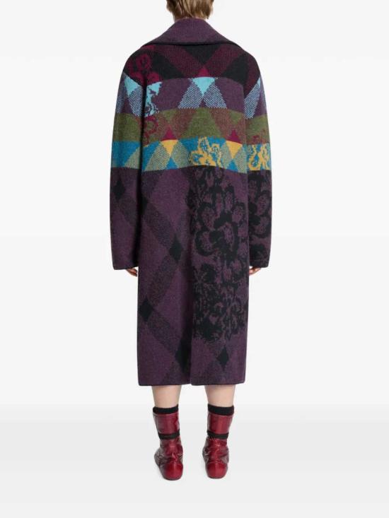 26FW 드리스 반 노튼 스웨터 2620212344740 PURPLE 401 - DRIES VAN NOTEN