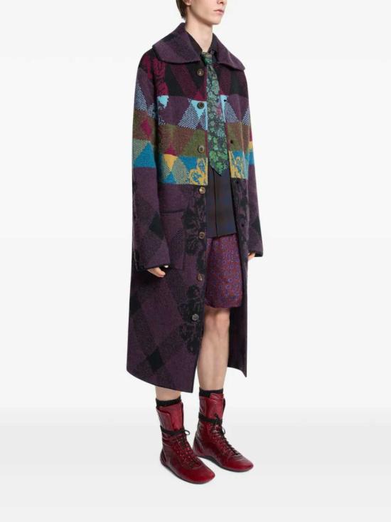 26FW 드리스 반 노튼 스웨터 2620212344740 PURPLE 401 - DRIES VAN NOTEN