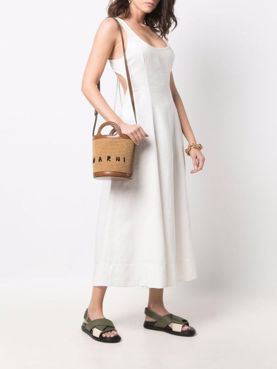26FW 마르니 크로스백 SCMP0056Q1P3860 00M50 RAW SIENNA - MARNI
