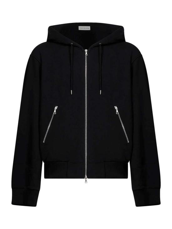 26FW 드리스 반 노튼 후드 티셔츠 2620211474610 BLACK 900