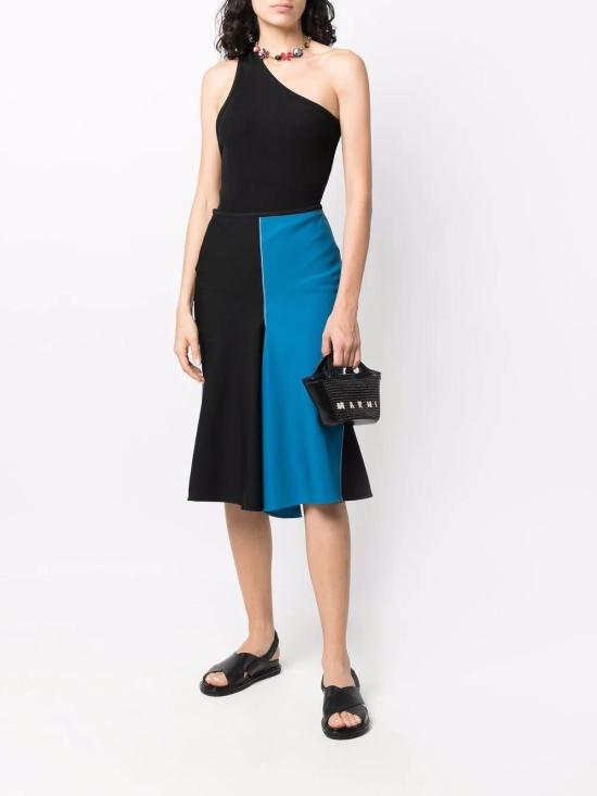 26FW 마르니 레더 & 라피아 트로피컬리아 마이크로백 BMMP0067Q0P3860 00N99 - MARNI