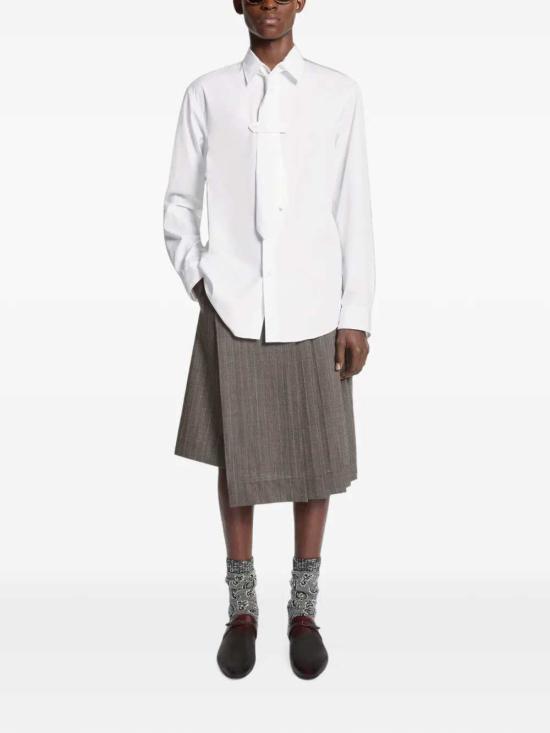 26FW 드리스 반 노튼 긴팔 셔츠 2620207124314 WHITE 1 - DRIES VAN NOTEN