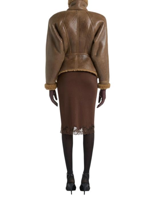 26FW 발망 스커트 SK0000000082 A91 Brown - BALMAIN