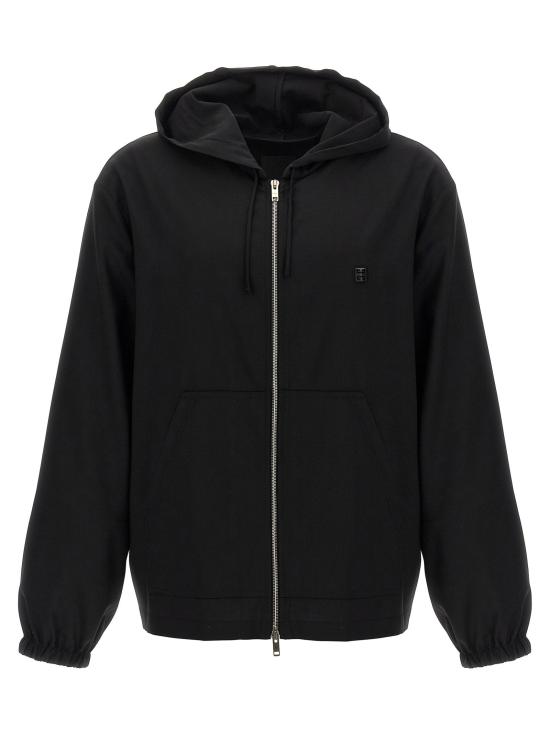  지방시 후드 티셔츠 LDBM017T1558001 BLACK