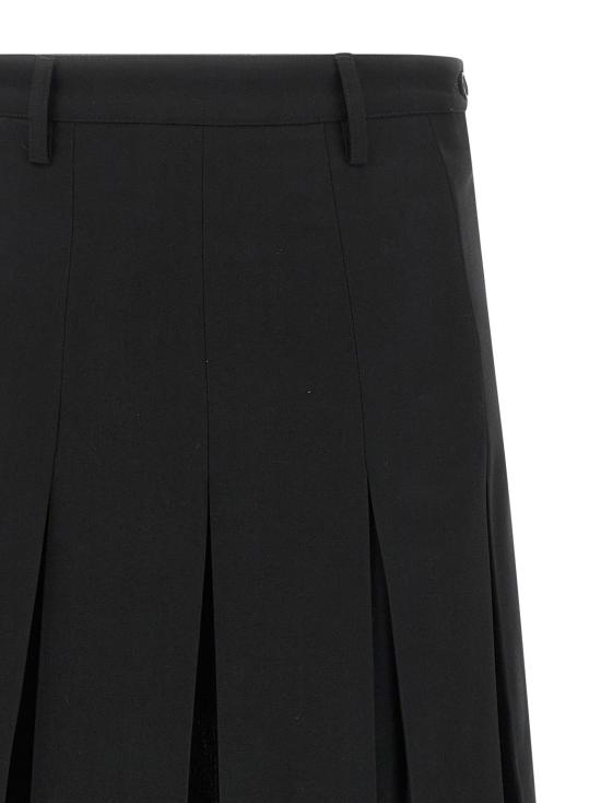  MM6 메종마르지엘라 스커트 LDS62ME0048M35436900 BLACK - MM6 MAISON MARGIELA