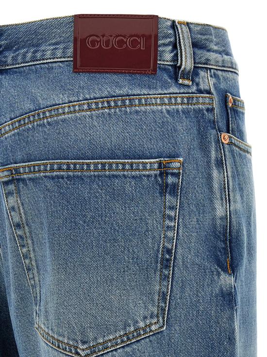  구찌 데님 팬츠 LD786815XDC7Q4009 BLUE - GUCCI