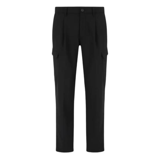 26FW 에르노 리조트 플리츠 카고 포켓 팬츠 PT000156U12773S9300 Black