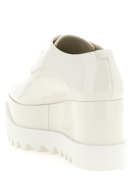 26FW 스텔라 맥카트니 힐/펌프스 모노크롬 엘리스 웨지 화이트 - STELLA MCCARTNEY