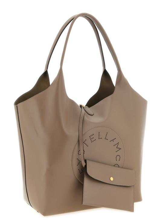 26FW 스텔라 맥카트니 토트백 로고 양면 쇼핑백  (회색) - STELLA MCCARTNEY