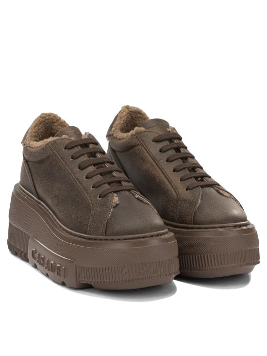 26FW 카사데이 스니커즈 & 슬립온 브라운 - CASADEI