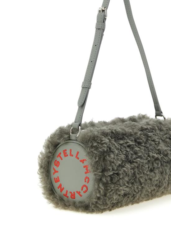 26FW 스텔라 맥카트니 숄더백 양털 클러치 그레이 - STELLA MCCARTNEY