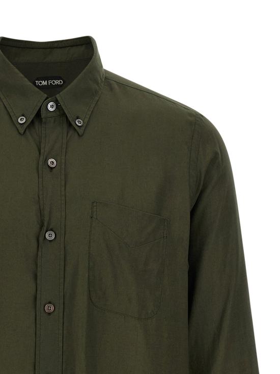  톰포드 셔츠 LDHSO002FMT058GAL OLIVE - TOMFORD