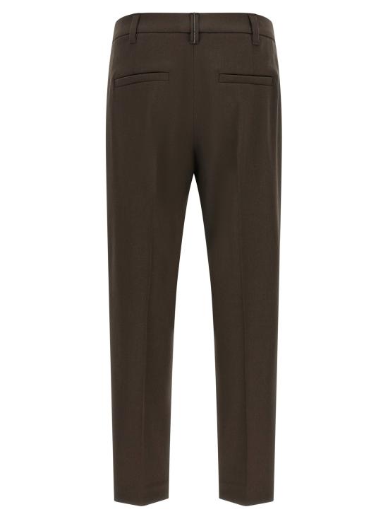  브루넬로 쿠치넬리 팬츠 LDMB176P8703C4222 BROWN - BRUNELLO CUCINELLI