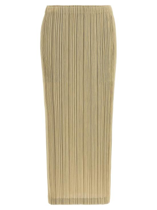  플리츠플리즈 스커트 LDPP68JG37442 BEIGE
