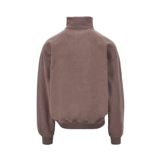 26FW 자크뮈스 하프 집업 스웨트 셔츠 SSM00313AJ00174 Brown - JACQUEMUS