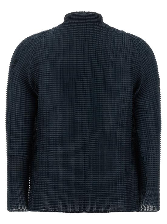  이세이 미야케 가디건 LDIM68FJ40378 NAVY - ISSEY MIYAKE