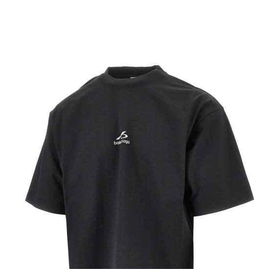 26FW 발렌시아가 바디스 미디움 핏 티셔츠 바디스 미디움 핏 티셔츠 764235TUVO7 Black - BALENCIAGA