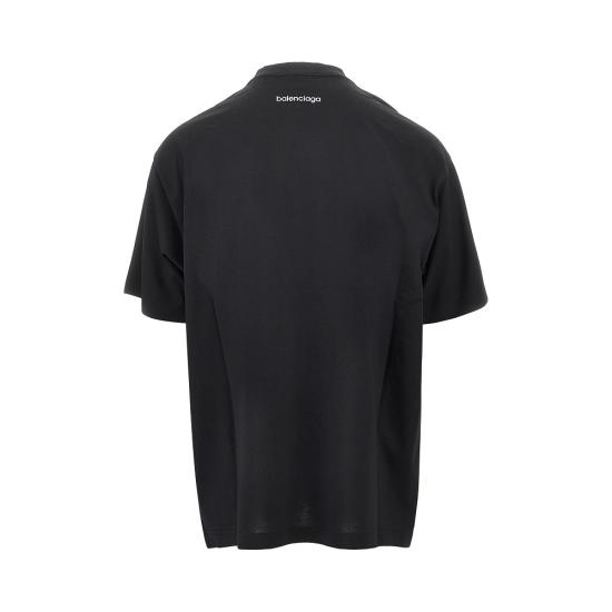 26FW 발렌시아가 바디스 미디움 핏 티셔츠 바디스 미디움 핏 티셔츠 764235TUVO7 Black - BALENCIAGA