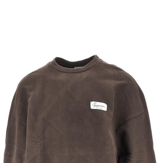 26FW 자크뮈스 긴팔 티셔츠 SSU00215AJ00325 Brown - JACQUEMUS