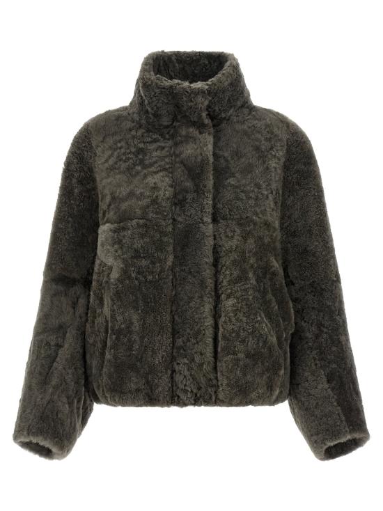  브루넬로 쿠치넬리 코트 LDMPMBP3097C4246 GRAY