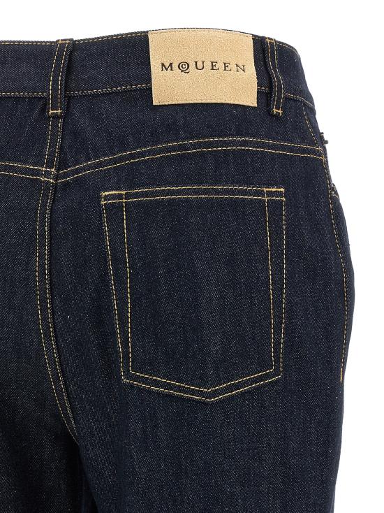  알렉산더 맥퀸 데님 팬츠 LD843359QMADZ4098 INDIGO - ALEXANDER MCQUEEN