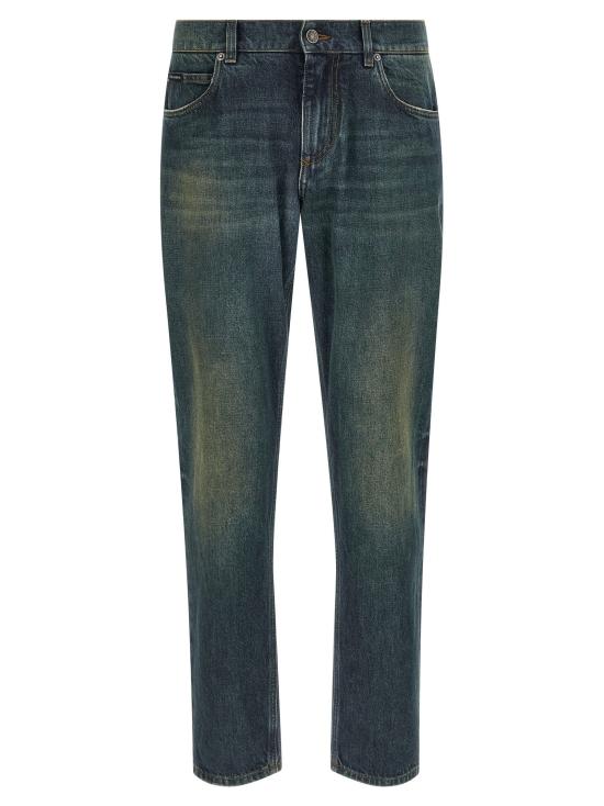  돌체앤가바나 데님 팬츠 LDGYJCCDG8OL5S9001 BLUE