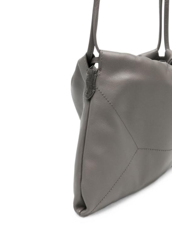 26FW 브루넬로 쿠치넬리 숄더백 MBXAD2808C9784 Grey - BRUNELLO CUCINELLI