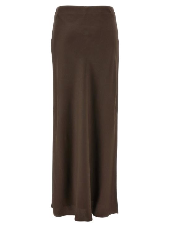  브루넬로 쿠치넬리 스커트 LDM0H38G3396C2925 BROWN - BRUNELLO CUCINELLI