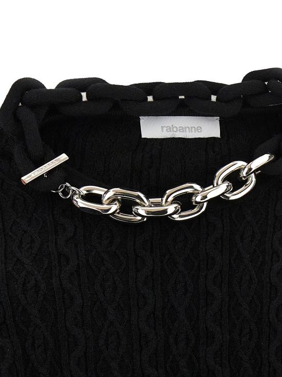  파코라반 스웨터 LD25AMPU049ML0320P001 BLACK - PACO RABANNE