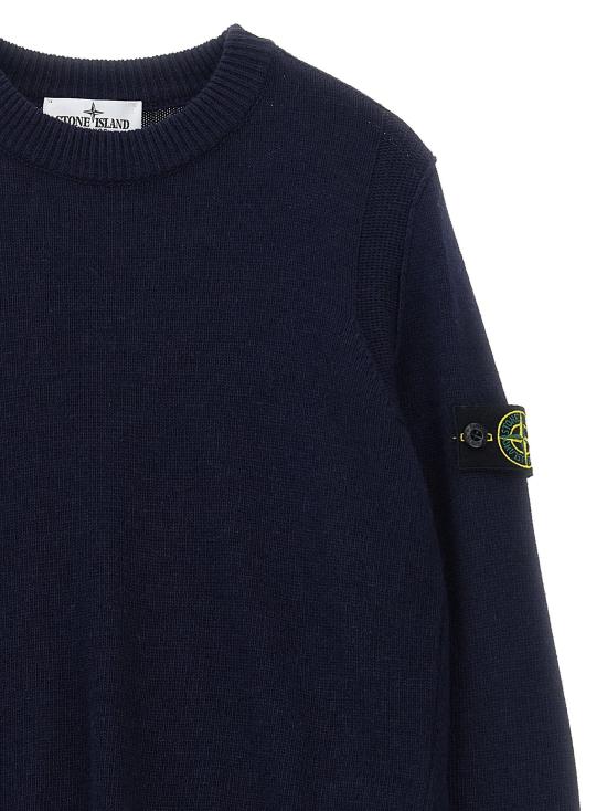  스톤 아일랜드 스웨터 LDK2S165100002S00M1V0020 NAVY - STONE ISLAND