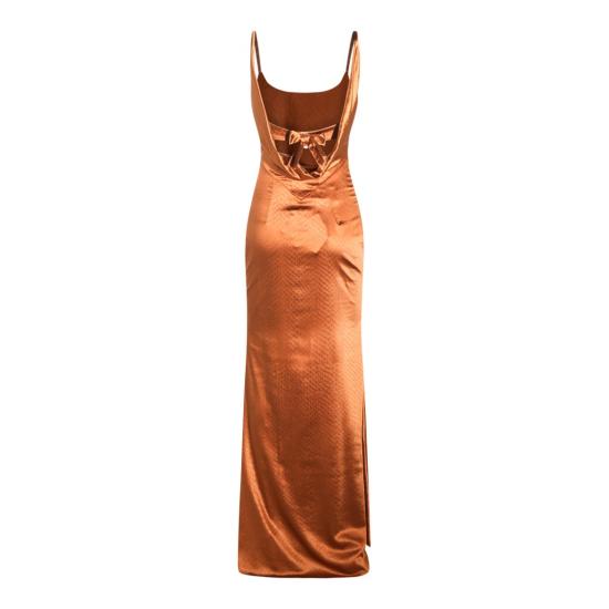 26FW 엘리자베타프랜치 원피스 ABR0567E2FK3 Orange - ELISABETTA FRANCHI