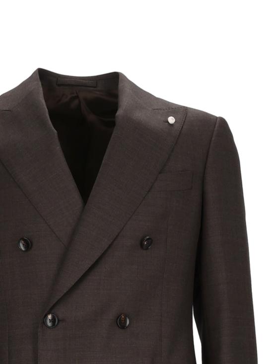 26FW 루이지 비안끼 수트 3357 63515 Black - LUIGI BIANCHI