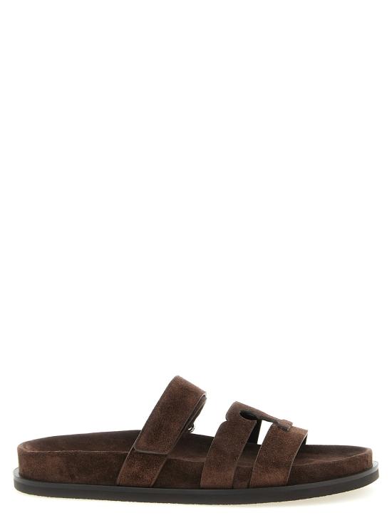  토리버치 샌들 LD163481200 BROWN