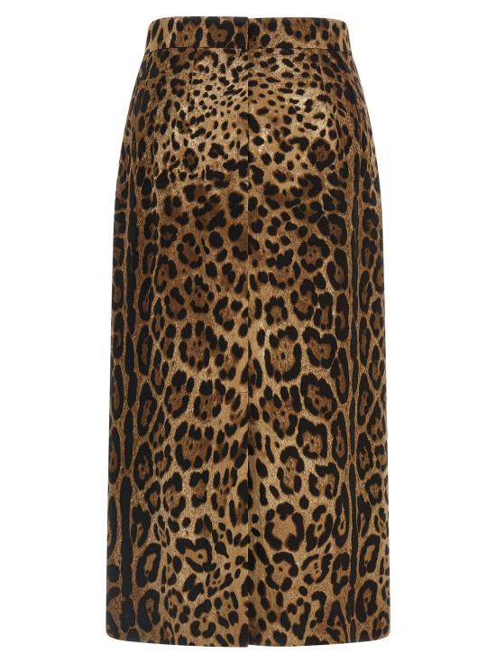  돌체앤가바나 스커트 LDF4B6UTFSRKYHY13M BROWN - DOLCE & GABBANA