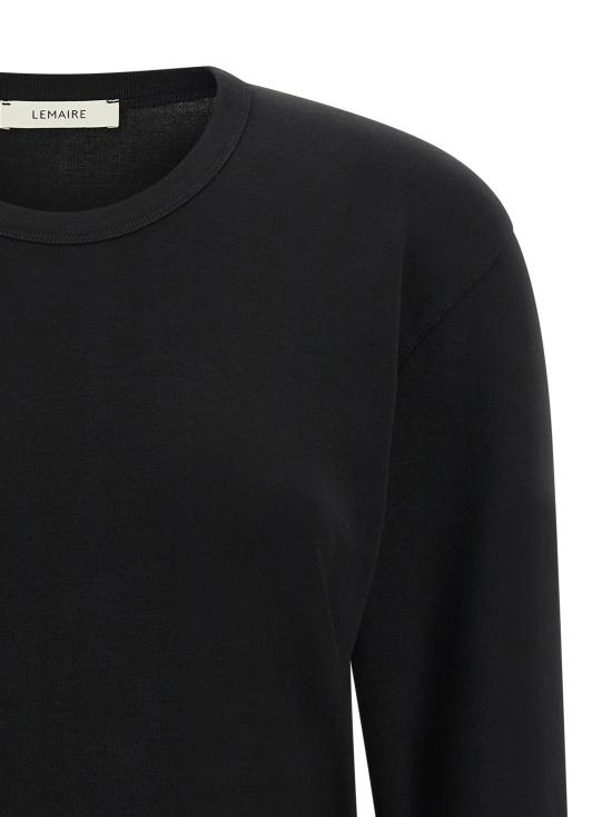  르메르 스웨터 LDTS0003LJ1016BK999 BLACK - LEMAIRE