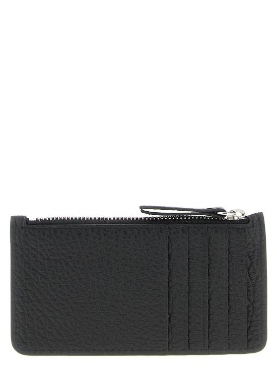  마르지엘라 명함지갑 LDS56UI0143P4455T8013 BLACK - MAISON MARGIELA