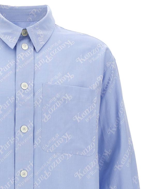  겐조 셔츠 LDFE55CH5079JM64 LAVENDER - KENZO