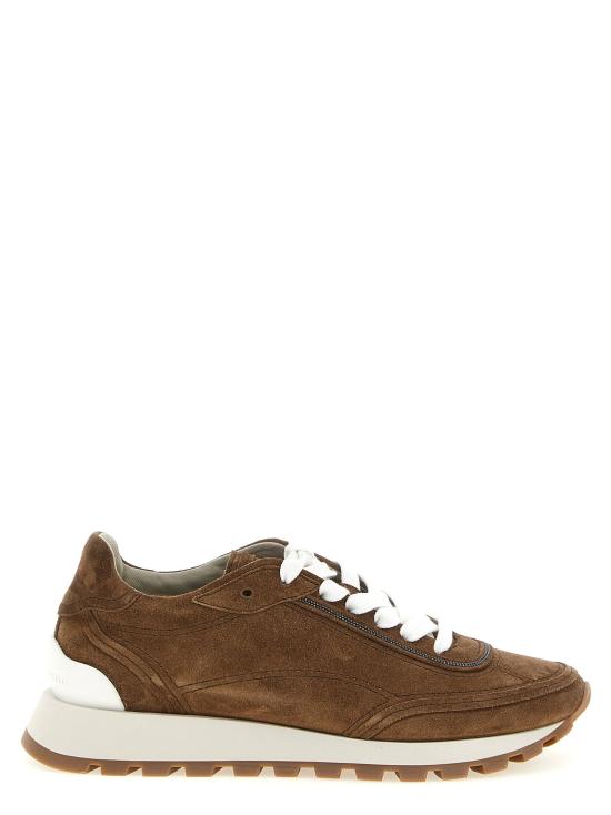  브루넬로 쿠치넬리 스니커즈 LDMZSFG3318PC9773 BROWN